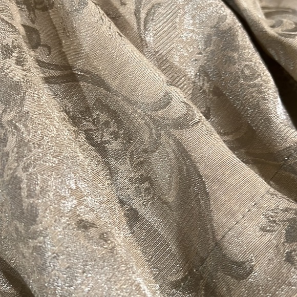 TWO Sage Green Scalloped Window Valances - Picture 2 of 4